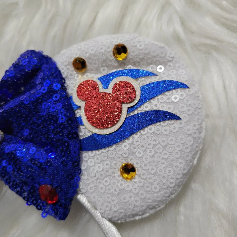 Nautical Minnie Mouse Ears